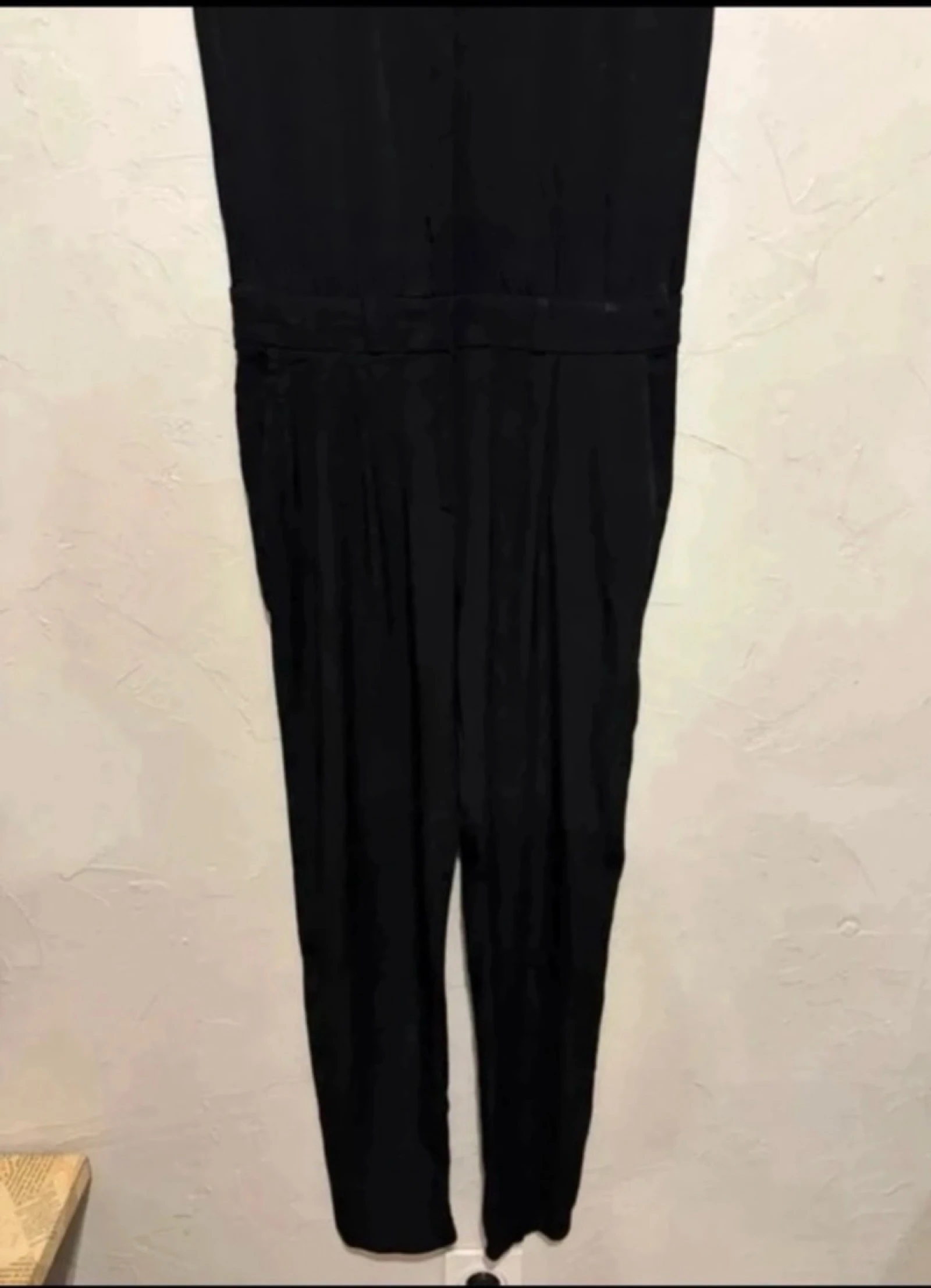 Zwarte viscose jumpsuit van IKKS maat 36 – photo 6
